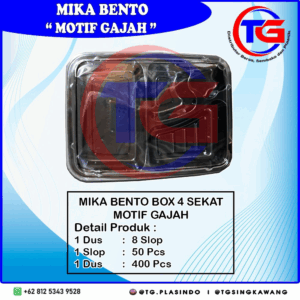 MIKA BENTO MOTIF GAJAH