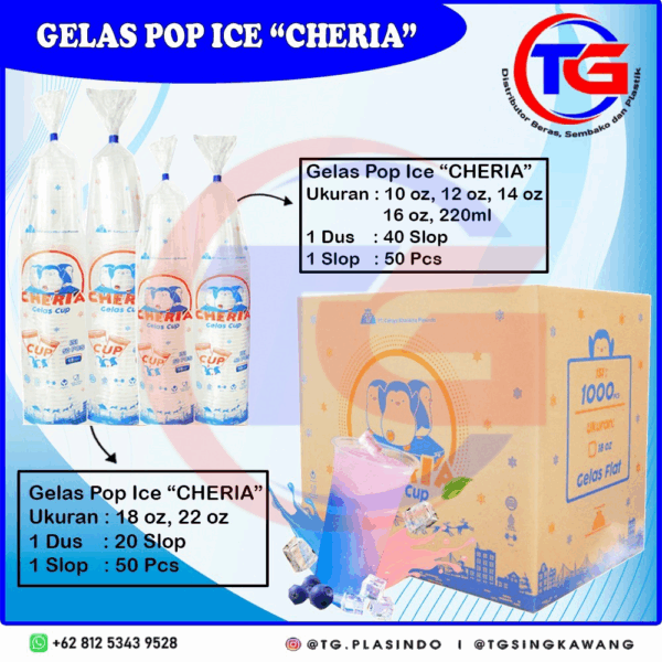 GELAS MERK CHERIA