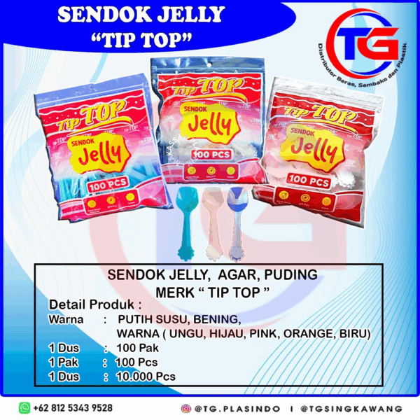 SENDOK JELLY TIP TOP
