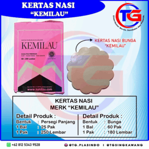 KERTAS NASI KEMILAU