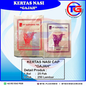 KERTAS NASI MERK GAJAH
