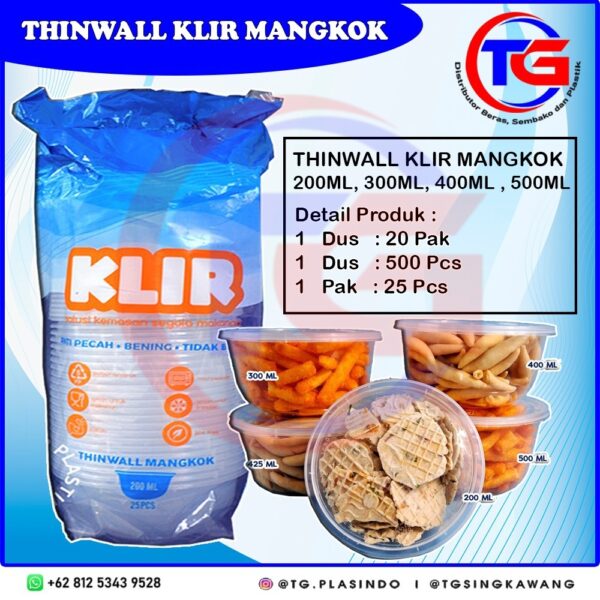 THINWALL KLIR MANGKOK
