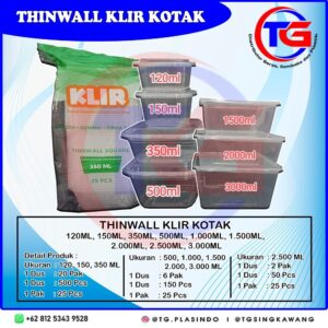 THINWALL KLIR KOTAK