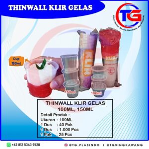 THINWALL KLIR GELAS