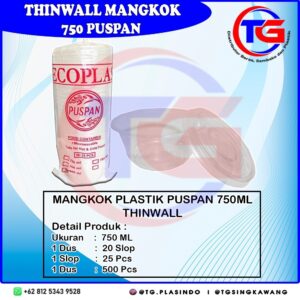 THINWALL MANGKOK PUSPAN ECOPLAS 750