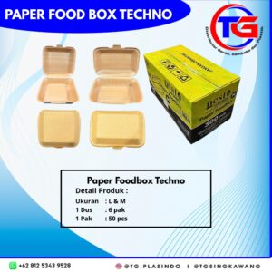 PAPER FOOD BOX TECHNO